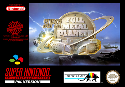 Super Full Metal Planet - Fanart - Box - Front Image