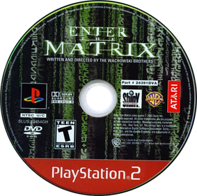 Enter the Matrix - Disc Image