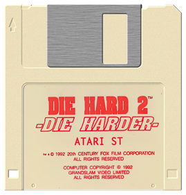 Die Hard 2: Die Harder - Fanart - Disc Image