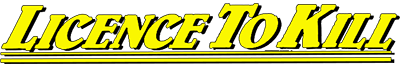 Licence to Kill - Clear Logo Image