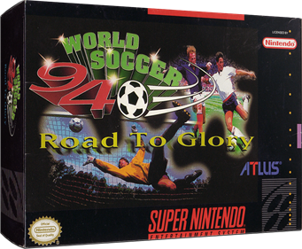 World Soccer 94: Road to Glory - Box - 3D Image