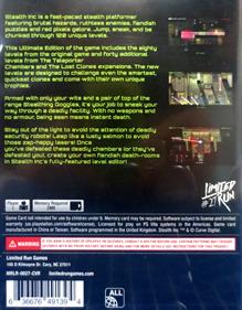 Stealth Inc.: A Clone in the Dark: Ultimate Edition - Box - Back Image