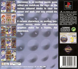 Puzzle Star Sweep - Box - Back Image