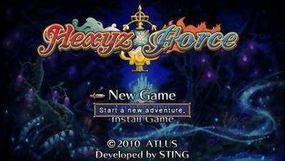 Hexyz Force - Screenshot - Game Title Image