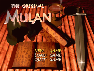 The Original Mulan - Screenshot - Game Title Image