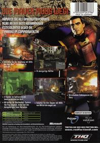 Red Faction II - Box - Back Image