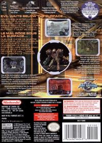 Metroid Prime - Box - Back Image