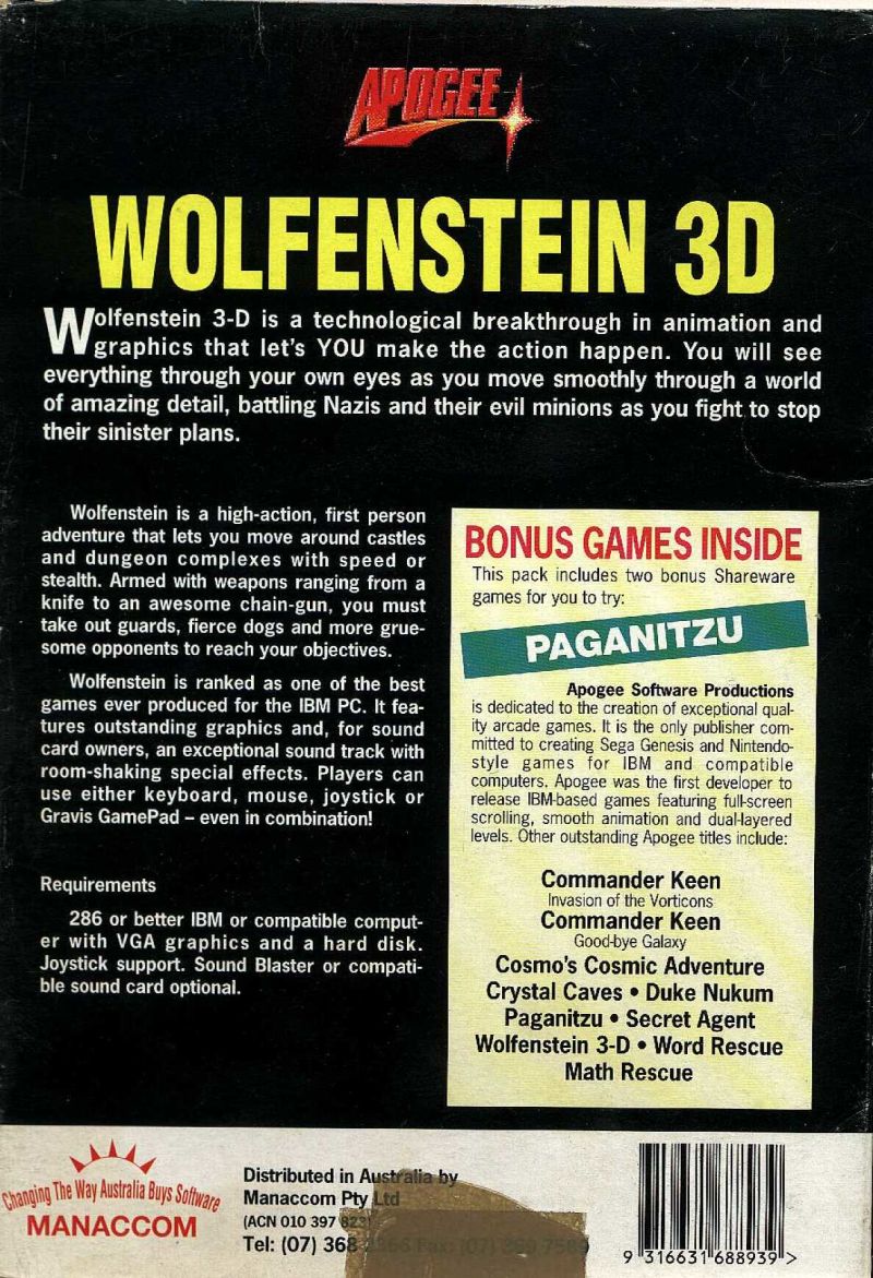 wolfenstein 3d box art
