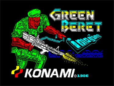 Green Beret - Screenshot - Game Title Image