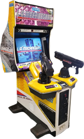 L.A. Machineguns: Rage of the Machines - Arcade - Cabinet Image