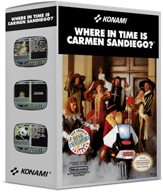 Where in Time Is Carmen Sandiego? - Box - 3D Image