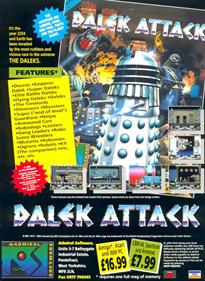 Dalek Attack - Advertisement Flyer - Front Image