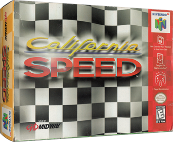 California Speed - Box - 3D Image