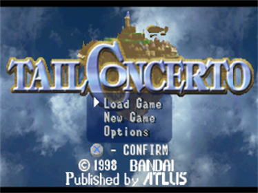 Tail Concerto - Screenshot - Game Title Image