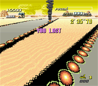 F-Zero - Screenshot - Game Over Image
