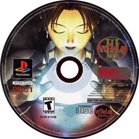 Arc the Lad Collection - Disc Image