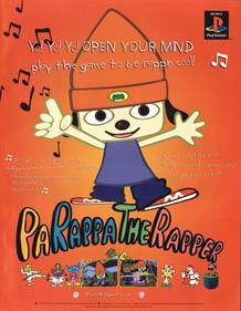 PaRappa the Rapper - Advertisement Flyer - Front Image