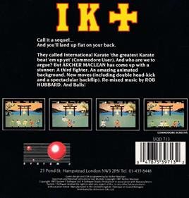 IK+ - Box - Back Image