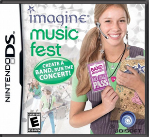 Imagine: Music Fest - Box - Front - Reconstructed Image