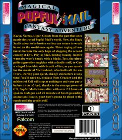 Popful Mail: Magical Fantasy Adventure - Box - Back - Reconstructed Image