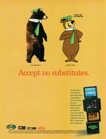Yogi Bear's Gold Rush - Advertisement Flyer - Front Image
