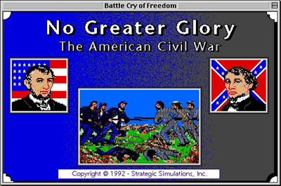 No Greater Glory: The American Civil War - Screenshot - Game Title Image