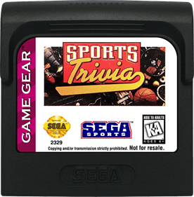 Sports Trivia - Cart - Front Image