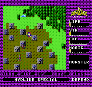 Hydlide - Screenshot - Gameplay Image