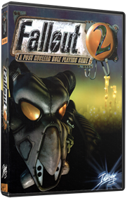 Fallout 2: A Post Nuclear Role Playing Game - Box - 3D Image