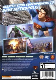 Superman Returns - Box - Back Image