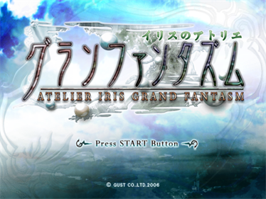 Atelier Iris 3: Grand Phantasm - Screenshot - Game Title Image