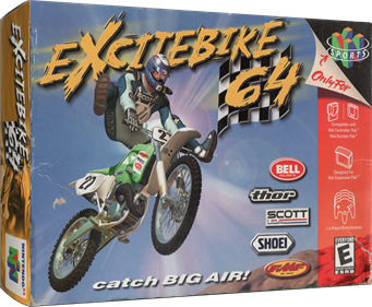 Excitebike 64 - Box - 3D Image
