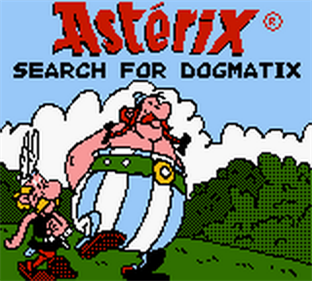 Astérix: Search for Dogmatix - Screenshot - Game Title Image
