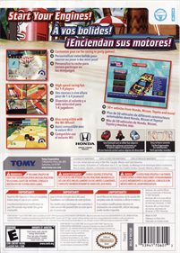 Penny Racers Party: Turbo-Q Speedway  - Box - Back Image