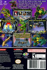 TMNT: Mutant Melee - Box - Back Image