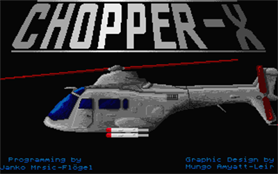 Chopper X - Screenshot - Game Title Image