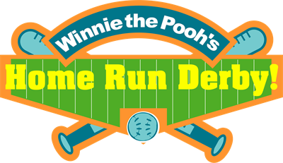 Winnie the Pooh's Home Run Derby - Clear Logo Image