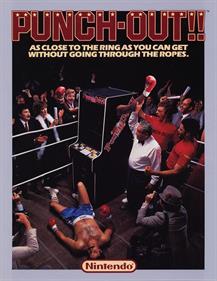 Punch-Out!! - Advertisement Flyer - Front Image