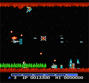 Gradius - Screenshot - Gameplay Image