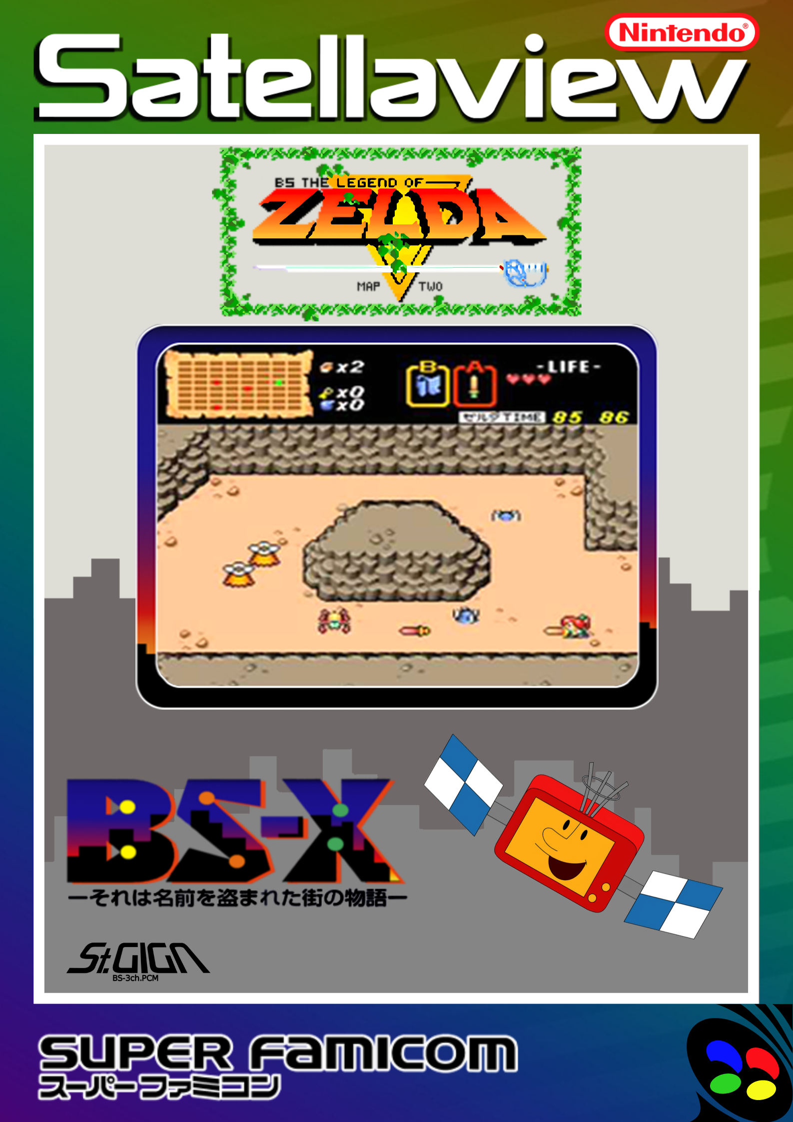 Bs Zelda No Densetsu Map 2 Dai 4 Wa Details Launchbox Games Database