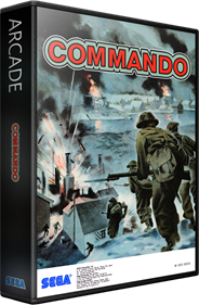 Commando (Sega) - Box - 3D Image