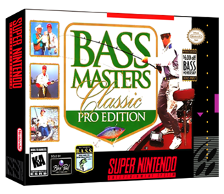 Bass Masters Classic: Pro Edition - Box - 3D Image