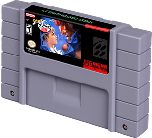 Street Fighter Alpha 2 - Cart - 3D Image