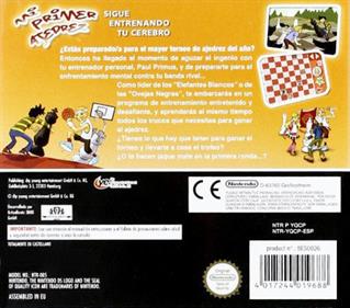 Chess for Kids - Box - Back Image