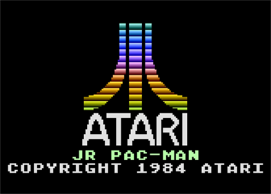 Jr. Pac-Man - Screenshot - Game Title Image