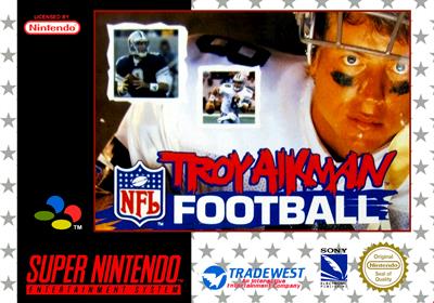 Troy Aikman NFL Football - Box - Front Image