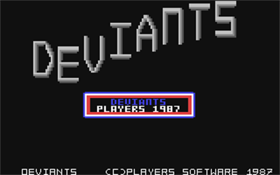 Deviants - Screenshot - Game Title Image