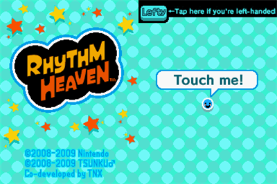 Rhythm Heaven - Screenshot - Game Title Image