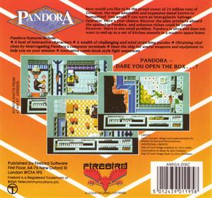 Pandora - Box - Back Image