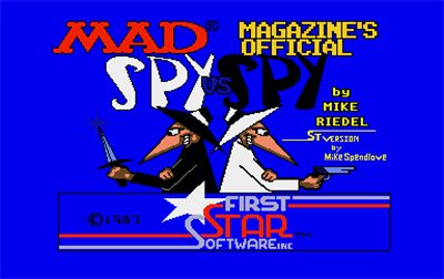 Spy vs Spy - Screenshot - Game Title Image